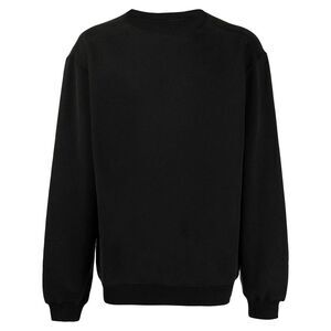 UCC 50/50 Mens Heavyweight Plain Set-In Sweatshirt / Black
